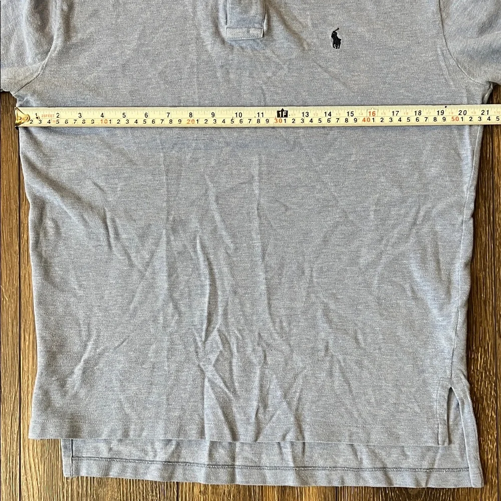 Polo Ralph Lauren Light Blue Long Sleeve Polo Shirt Mens Size Medium